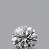 0.19 carat Round diamond F  IF Excellent
