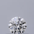 0.24 carat Round diamond E VVS1 Excellent