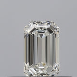 0.31 carat Emerald diamond H IF 