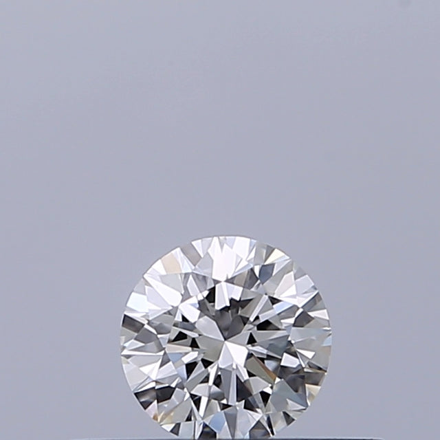 0.22 carat Round diamond E VVS2 Excellent