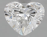 0.92 carat Heart diamond F VS1 