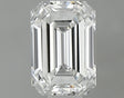 0.60 carat Emerald diamond E VVS2 