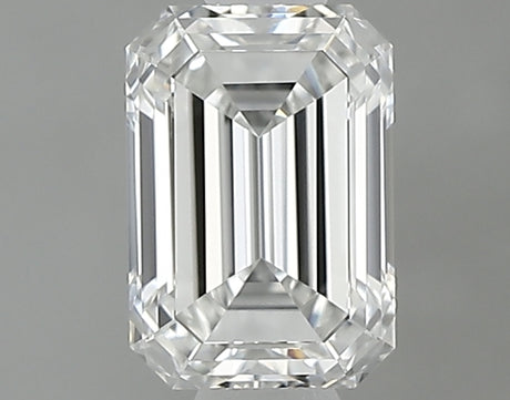 0.60 carat Emerald diamond E VVS2 
