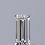 0.33 carat Baguette diamond E VVS1 