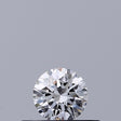 0.18 carat Round diamond E VVS2 Excellent