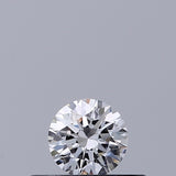 0.18 carat Round diamond E VVS2 Excellent