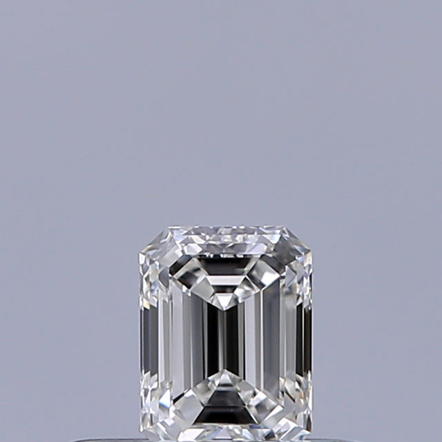 0.25 carat Emerald diamond F VVS2 
