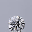 0.23 carat Round diamond F IF Excellent