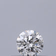 0.19 carat Round diamond E VVS1 Excellent