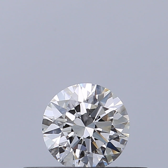 0.25 carat Round diamond F IF Excellent