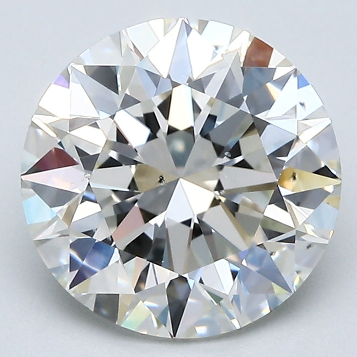 2.5 carat Round diamond J  SI1 Excellent