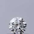 0.23 carat Round diamond F VVS2 Excellent