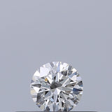 0.19 carat Round diamond D VVS1 Excellent