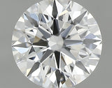 0.53 carat Round diamond F VVS2 Excellent