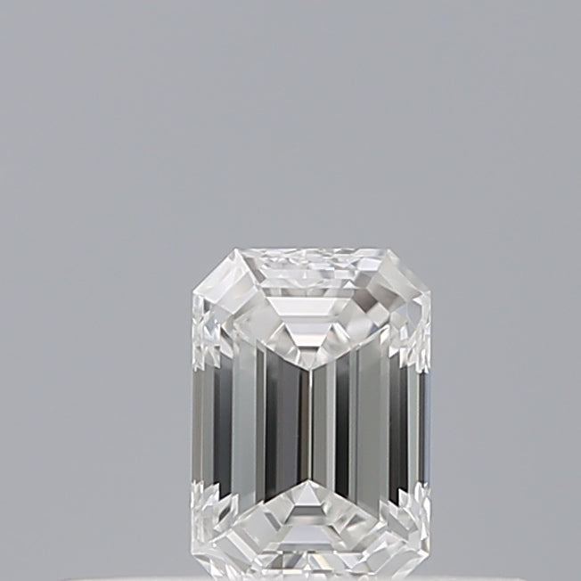 0.25 carat Emerald diamond E VVS1 