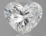 0.47 carat Heart diamond G IF 