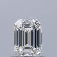 0.53 carat Emerald diamond F VS1 