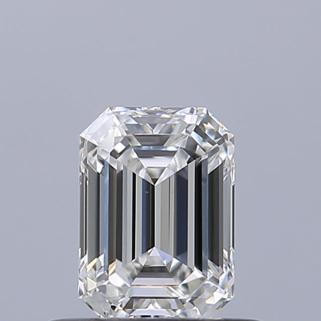 0.53 carat Emerald diamond F VS1 