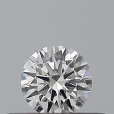 0.22 carat Round diamond D VVS1 Excellent