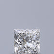 0.37 carat Princess diamond D VVS1 