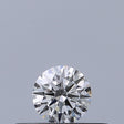 0.19 carat Round diamond E VVS2 Excellent
