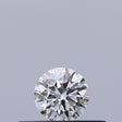 0.18 carat Round diamond E VVS2 Excellent