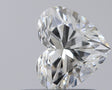 0.59 carat Heart diamond H VVS2 