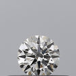0.18 carat Round diamond E VVS1 Excellent