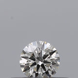 0.19 carat Round diamond H  VVS2 Excellent