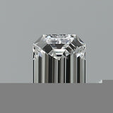 0.25 carat Emerald diamond D VVS1 