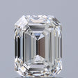 1.03 carat Emerald diamond F VVS2 