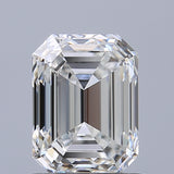 1.03 carat Emerald diamond F VVS2 