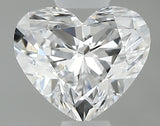 0.50 carat Heart diamond D VS2 