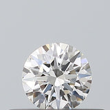0.22 carat Round diamond F  IF Excellent