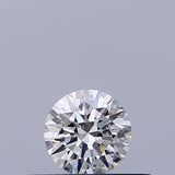 0.24 carat Round diamond F IF Excellent