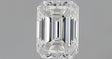 0.37 carat Emerald diamond F VVS2 