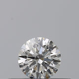 0.23 carat Round diamond E VVS2 Excellent