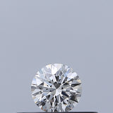 0.18 carat Round diamond E VVS2 Excellent