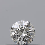 0.24 carat Round diamond F IF Excellent