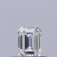 0.32 carat Emerald diamond D VVS2 