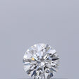 0.18 carat Round diamond E VVS1 Excellent