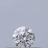 0.18 carat Round diamond E VVS2 Excellent