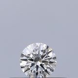 0.18 carat Round diamond E VVS2 Excellent