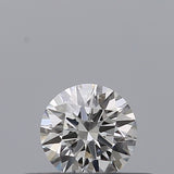 0.24 carat Round diamond F  VVS1 Excellent