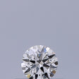 0.18 carat Round diamond E VVS1 Excellent