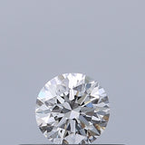 0.25 carat Round diamond D VVS2 Excellent