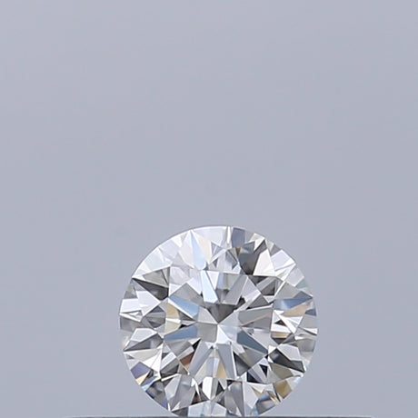 0.19 carat Round diamond F IF Excellent