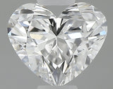 0.31 carat Heart diamond D SI1 