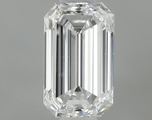 0.58 carat Emerald diamond E SI1 