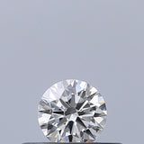 0.19 carat Round diamond F VVS1 Excellent
